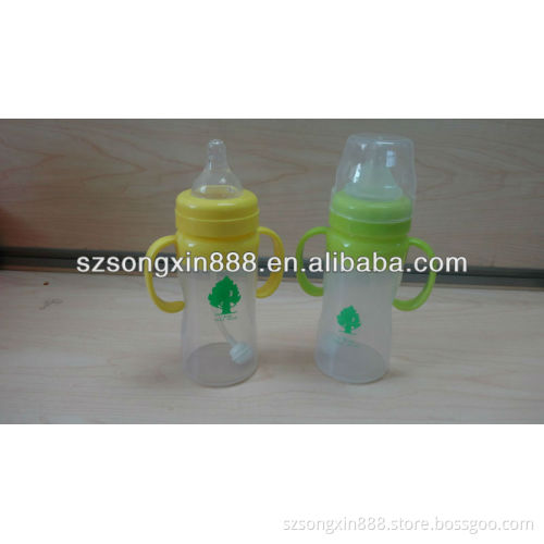 Harmless BPA free silicone baby bottle